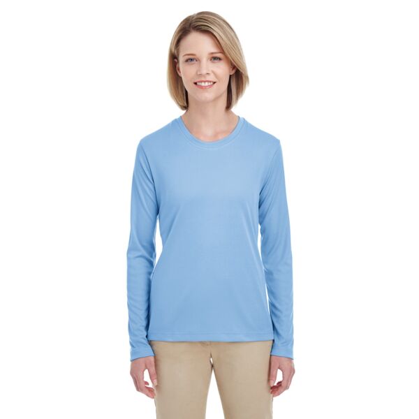UltraClub Ladies' Cool & Dry Performance Long-Sleeve Top Thumbnail