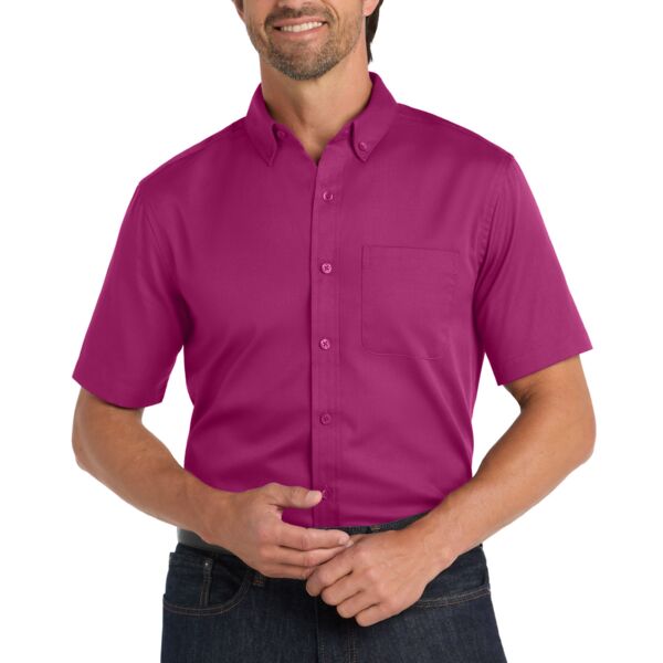 Short Sleeve SuperPro React  Twill Shirt Thumbnail