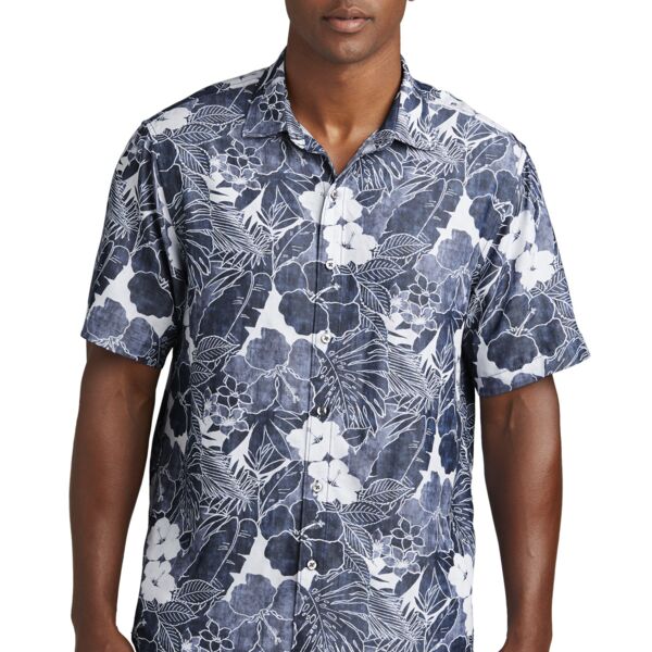 Coconut Point Playa Flora Short Sleeve Shirt Thumbnail
