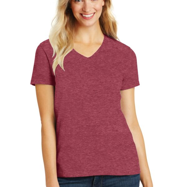 Women's Perfect Blend ® V Neck Tee Thumbnail